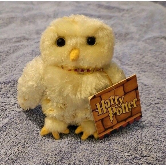 (GUND 2001) Harry Potter HEDWIG Owl Plush Stuffed Animal 5 Inch Mini #75408 - Picture 1 of 7